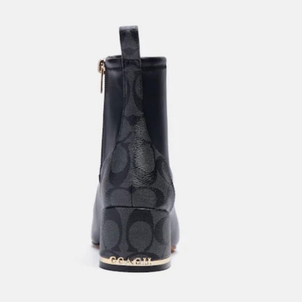 COACH signature booties 🖤 - Picture 2 of 6